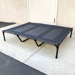 (New) $35 Elevated Dog Bed Xlarge 48x36x9” Breathable Raised Pet Bed Cot Indoor Outdoor
