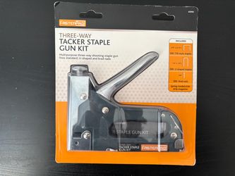 FastenPro Three-Way Tacker Staple Gun Kit