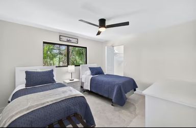 Two Twin Beds With Mattresses