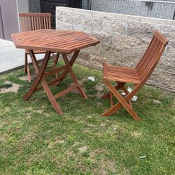 Wooden Table Set