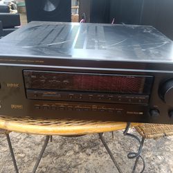 Denon. Stereo Receiver.   300 W Rated. Surround. Wired.  