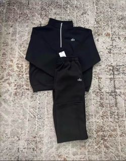 Alo Quarter Zip Set  SIZE M