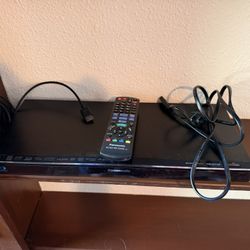 Panasonic DMP-BDT220 Bluetooth player. Still works great. Comes with remote and power cord.  $15