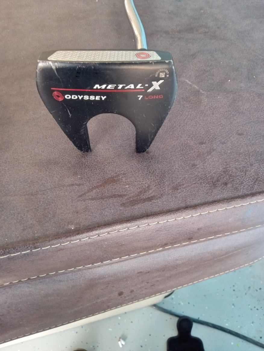 ODYSSEY MILLED METAL X #7  PUTTER
