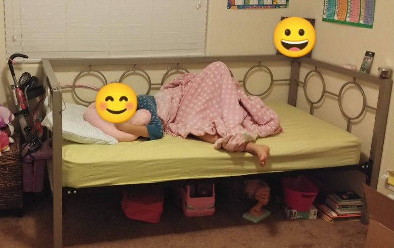 Solid Metal Daybed (No Mattress)