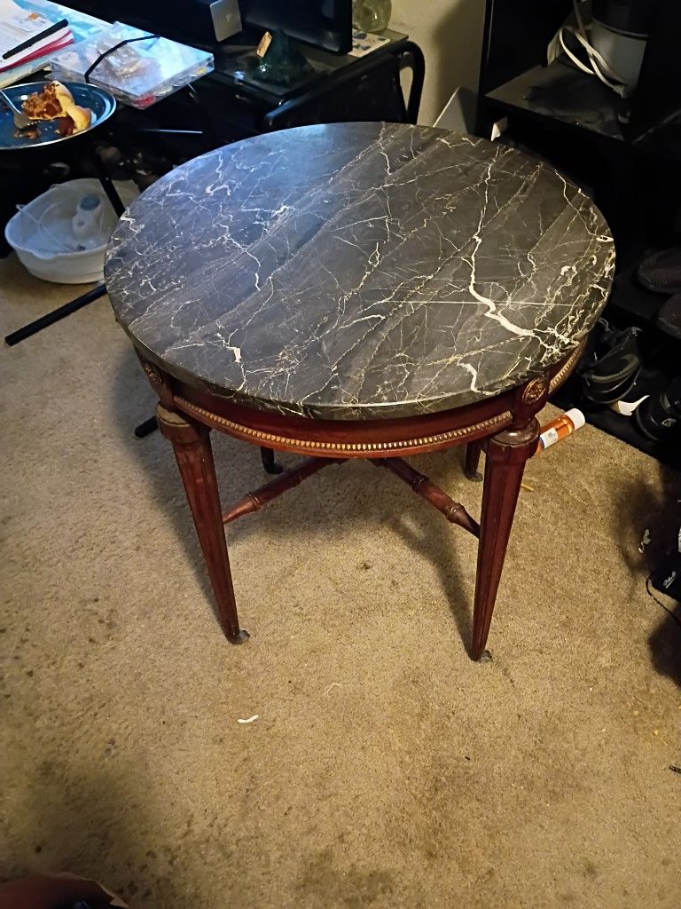 Marble Top Table