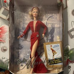 Barbie as Marilyn Monroe Hollywood Legends Collection Gentlemen Prefer Blondes