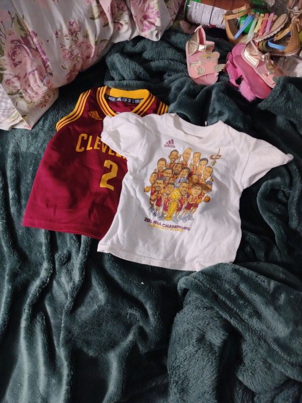 Adidas Two-piece NBA Cleveland Sports Shirt S Size 2T C Descriptions