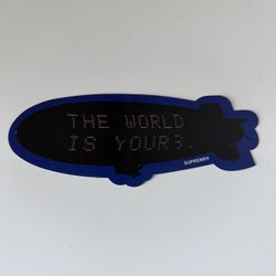 Supreme Scarface Sticker 