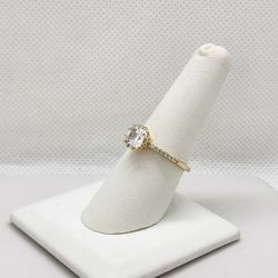 Brand New Sterling Silver 925 Gemstone Cz Stone Ring 