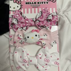 Hello Kitty Baby headband set