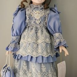 American Classics Collection Monica Ann Porcelain Doll