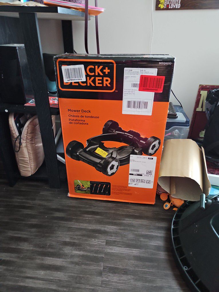 Black and Decker Mower Deck for Sale in Denver, CO - OfferUp