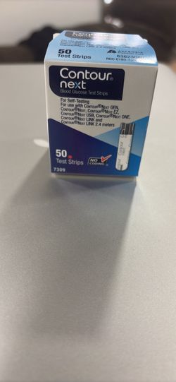 Contour glucose strips
