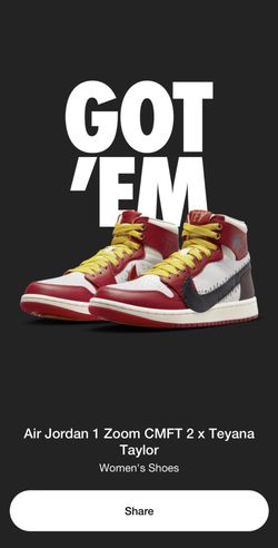 Jordan 1 High Zoom Air Cmft 2 Teyana Taylor