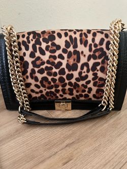 I.n.c  international concepts leopard bag