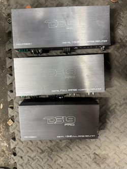 3 DS18 Amps