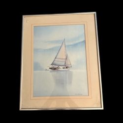 Stephen Bleinberger Vintage framed print Signed Framed 16x20