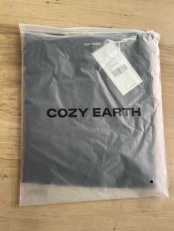 COZY EARTH Women's Bamboo Stretch Knit Lounge Long Sleeve Tee