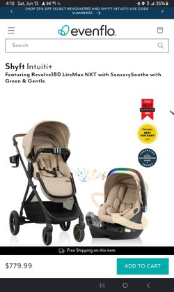 Evenflo shift intuiti travel system
