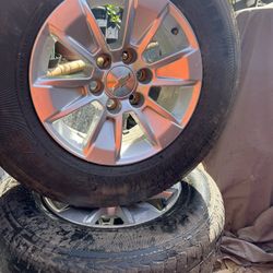 Chevy Silverado/ Tahoe Wheels And Tires 