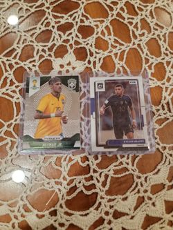 Neymar JR, And Kylian Mbappe.