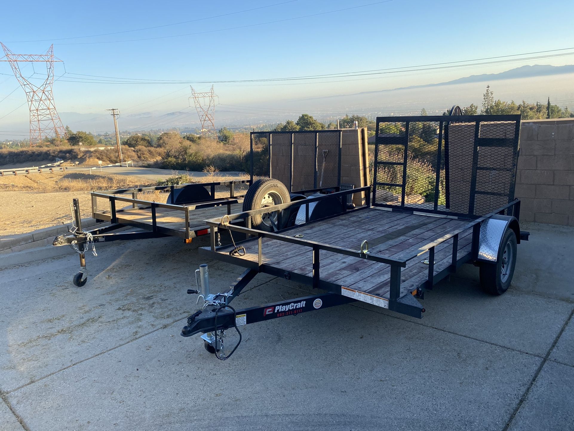Multiple Utility Trailers