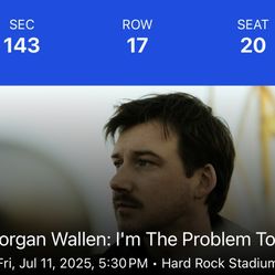 Morgan Wallen Tickets (2)