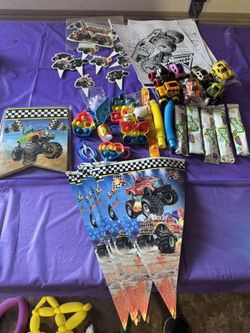 Monster Truck Party Supplies
