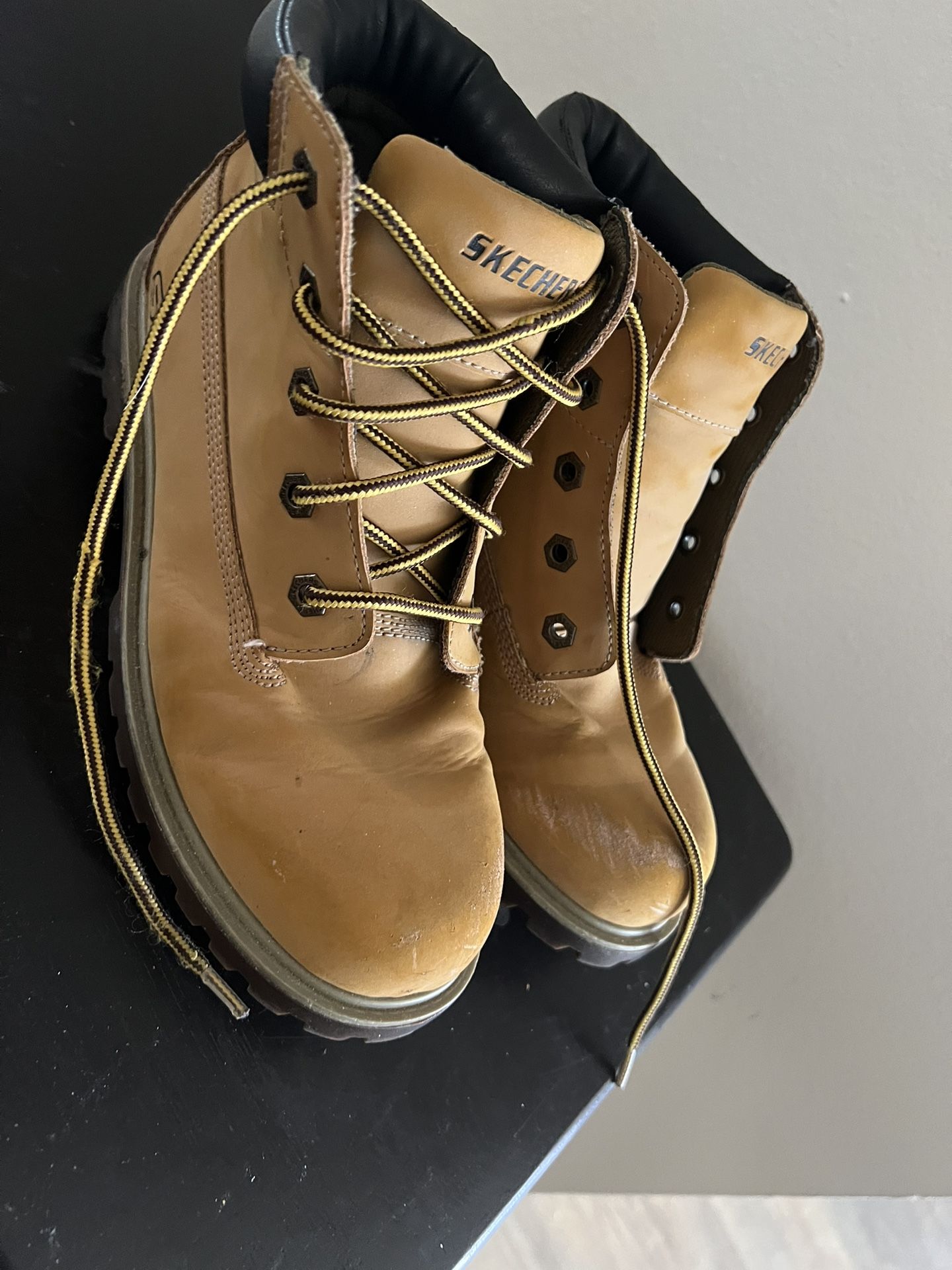 Sketchers Work Boots -Youth