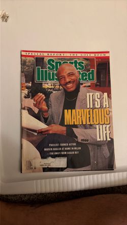 1990 Sports Illustrated Marvin Hagler Boxing Cover Vintage Magazine