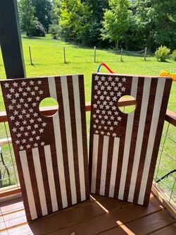 Custom corn-hole boards