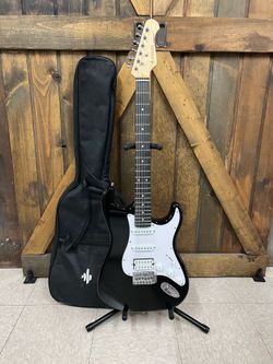 Donner DST-100R Electric Guitar w/ Soft Case *6448