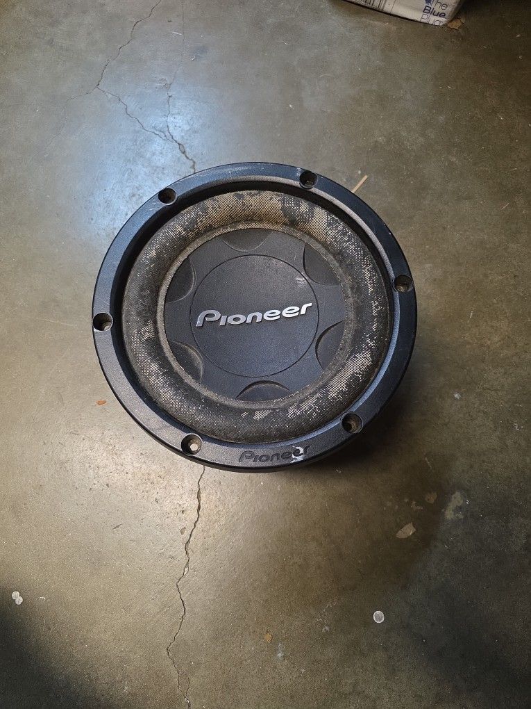 Pioneer 10 Inch Subwoofer