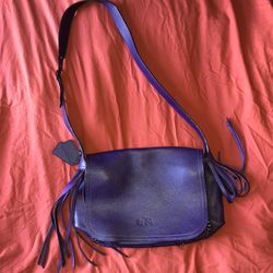 Vintage Leather Coach Bag!