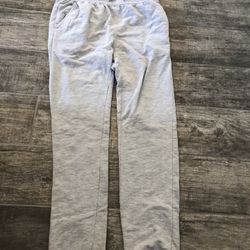 Zella casual boys pant jogger sweats bottoms, gray  Large, 10/12