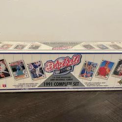 Upper Deck 1991 Baseball Factory Sealed Complete Set