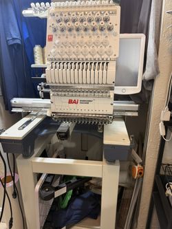 BAi The Mirror 15 Needles Embroidery Machine