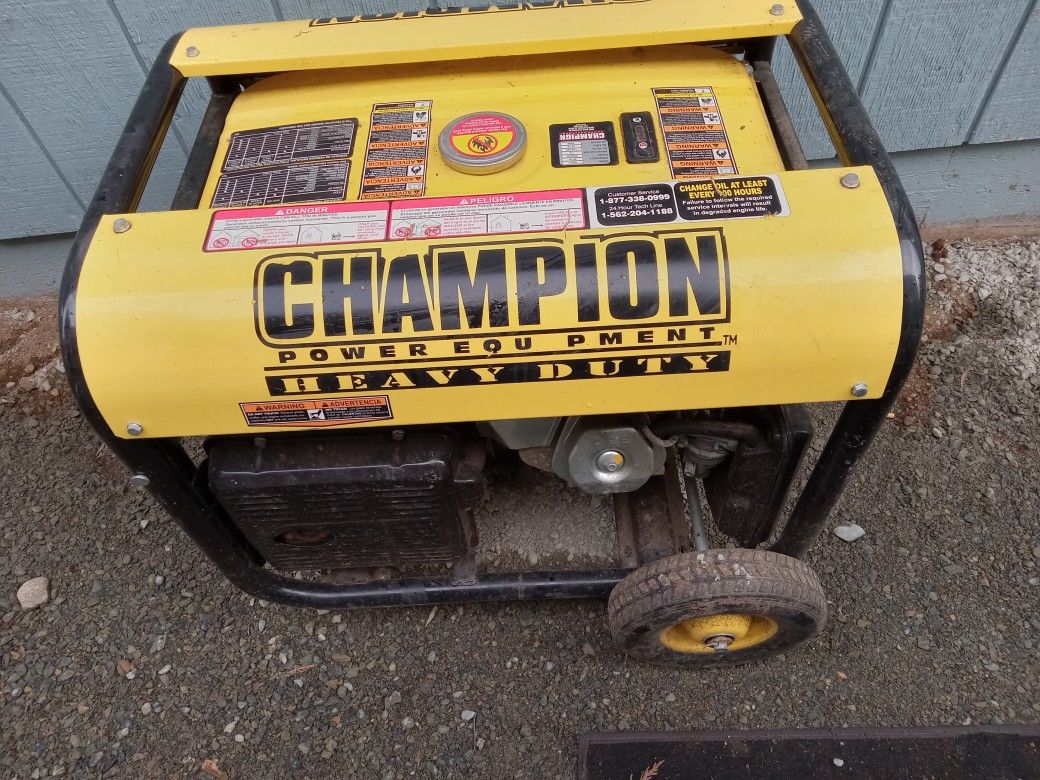 Champion Generator 6000 Watt