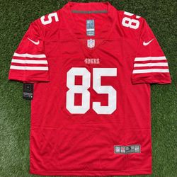 San Fransisco 49ers Red #85 Kittle Adult NFL Football Jersey