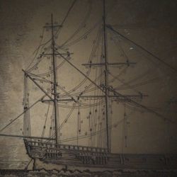 Used To Teach Sailors How To Rig A Ship In The 1700's ,1800's,Etc