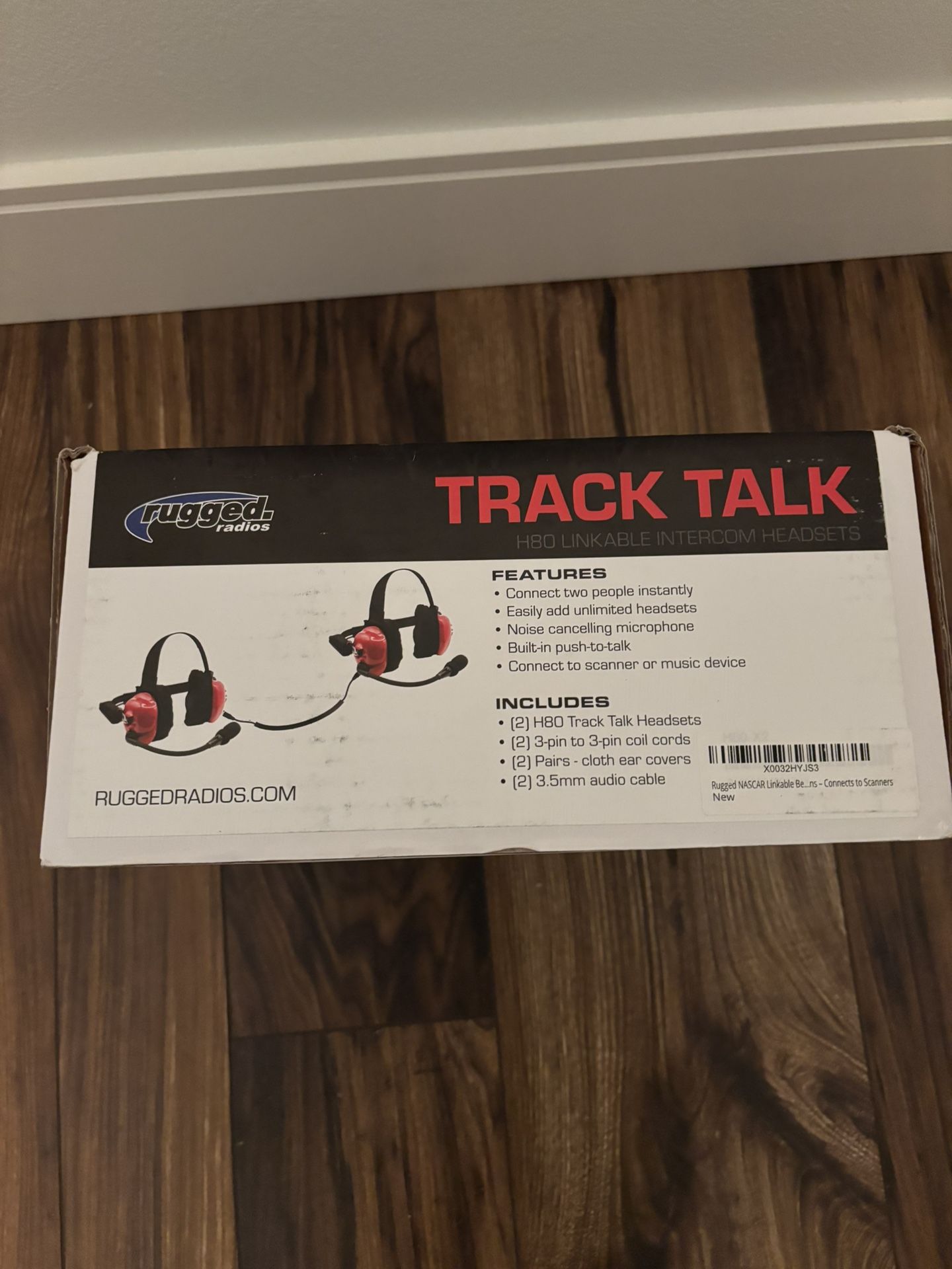 Track Talk H80 Headsets
