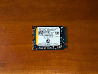 KIOXIA 512GB M.2 2230 NVMe SSD (PCIe Gen4) - 100% Health