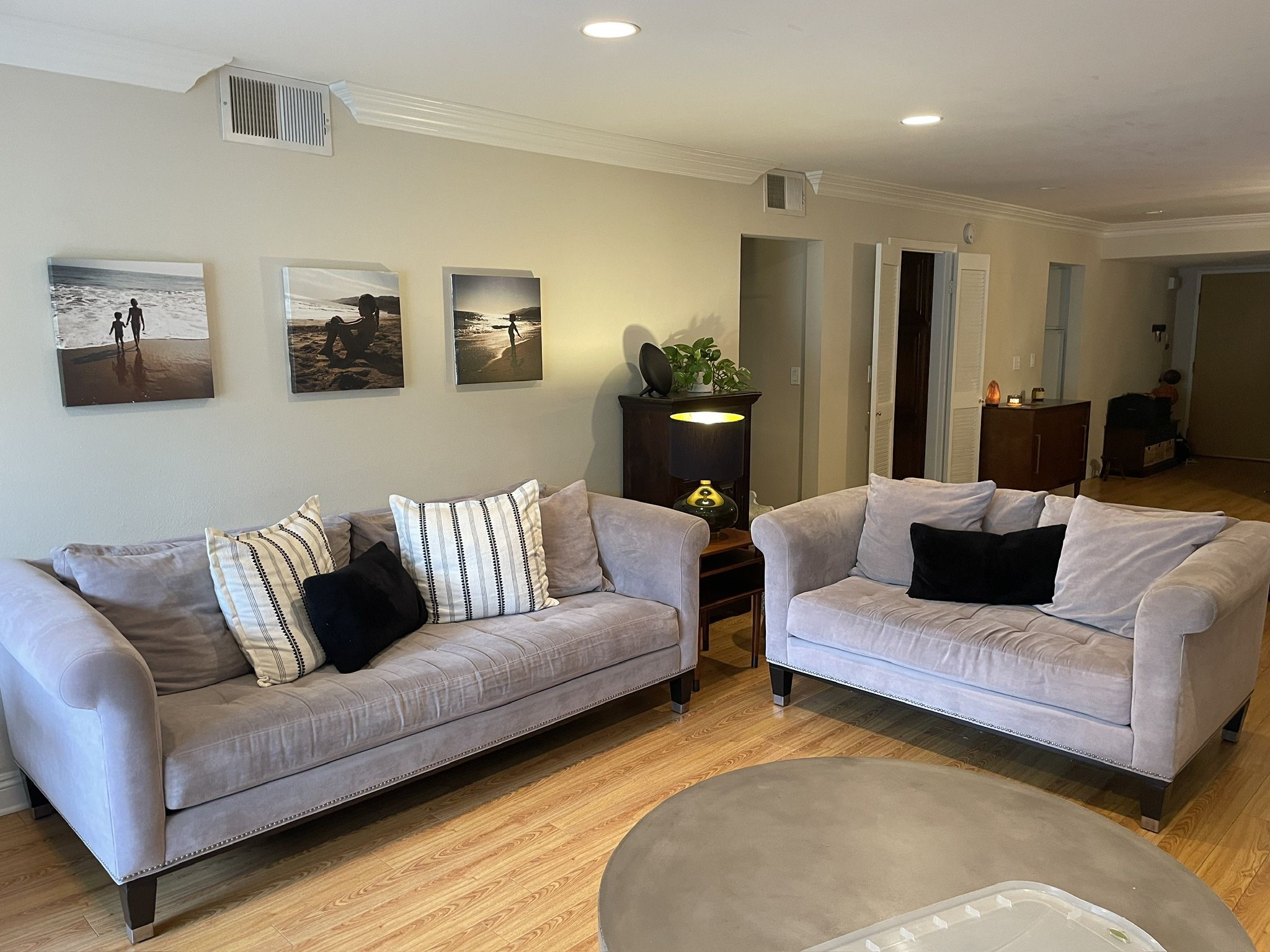 Z Gallerie Sofa and Loveseat