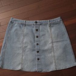 Mossimo Size 18 Denim Plus Size Skirt 