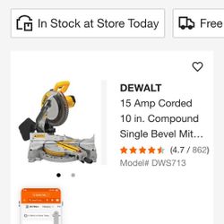 Dewalt DWS713