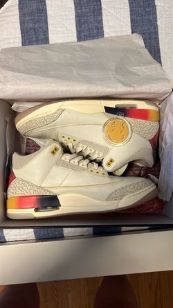 Size 14 J. Balvin Jordan 3 Retro Medellin Sunset