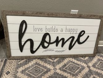 Home decor sign