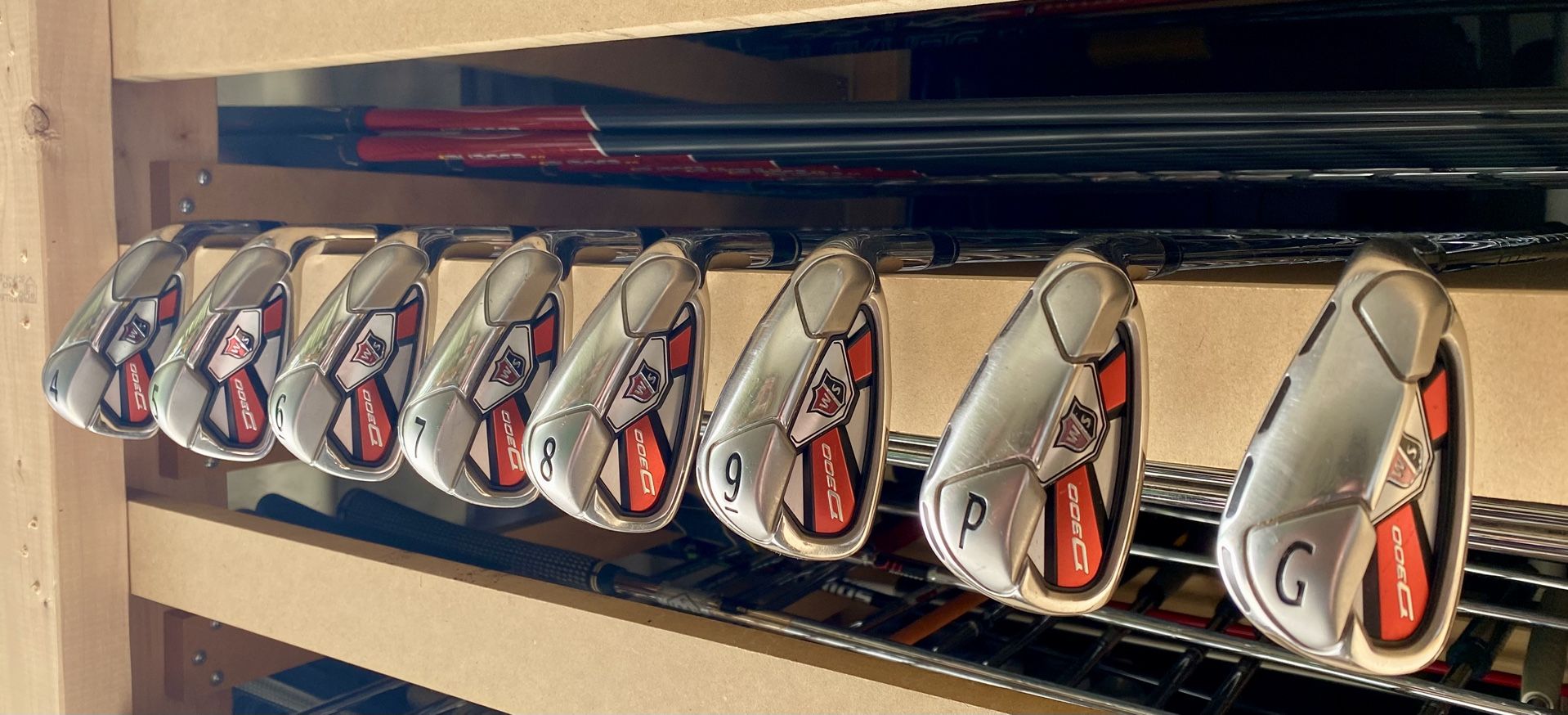Wilson Staff D300 Irons Set 4-GW Golf Clubs