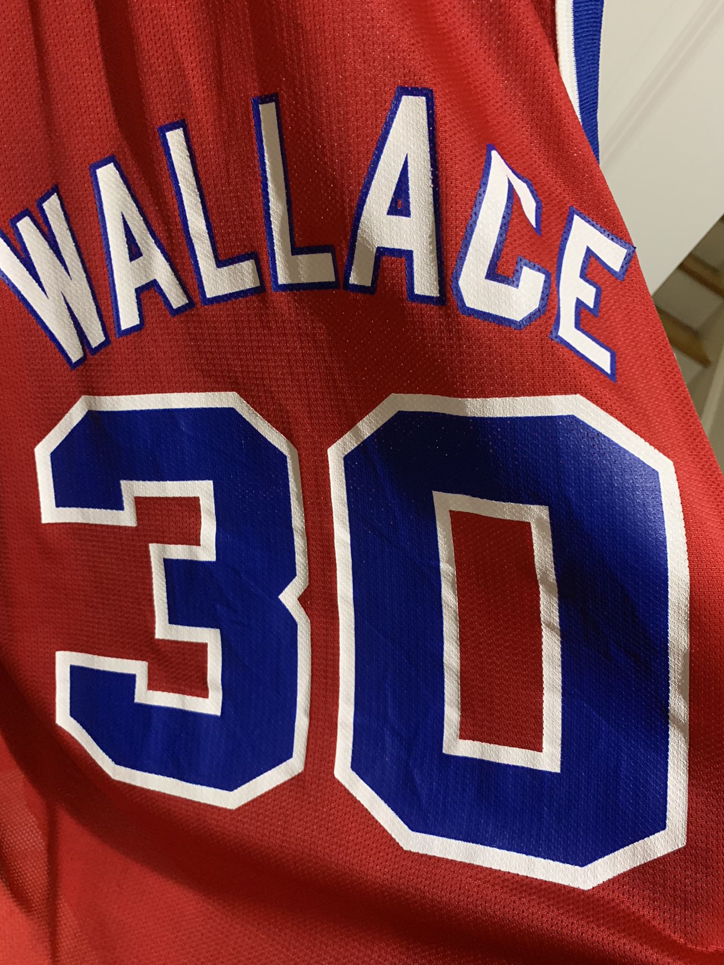 Washington Bullets: Rasheed Wallace 1995/96 Rookie Champion Jersey